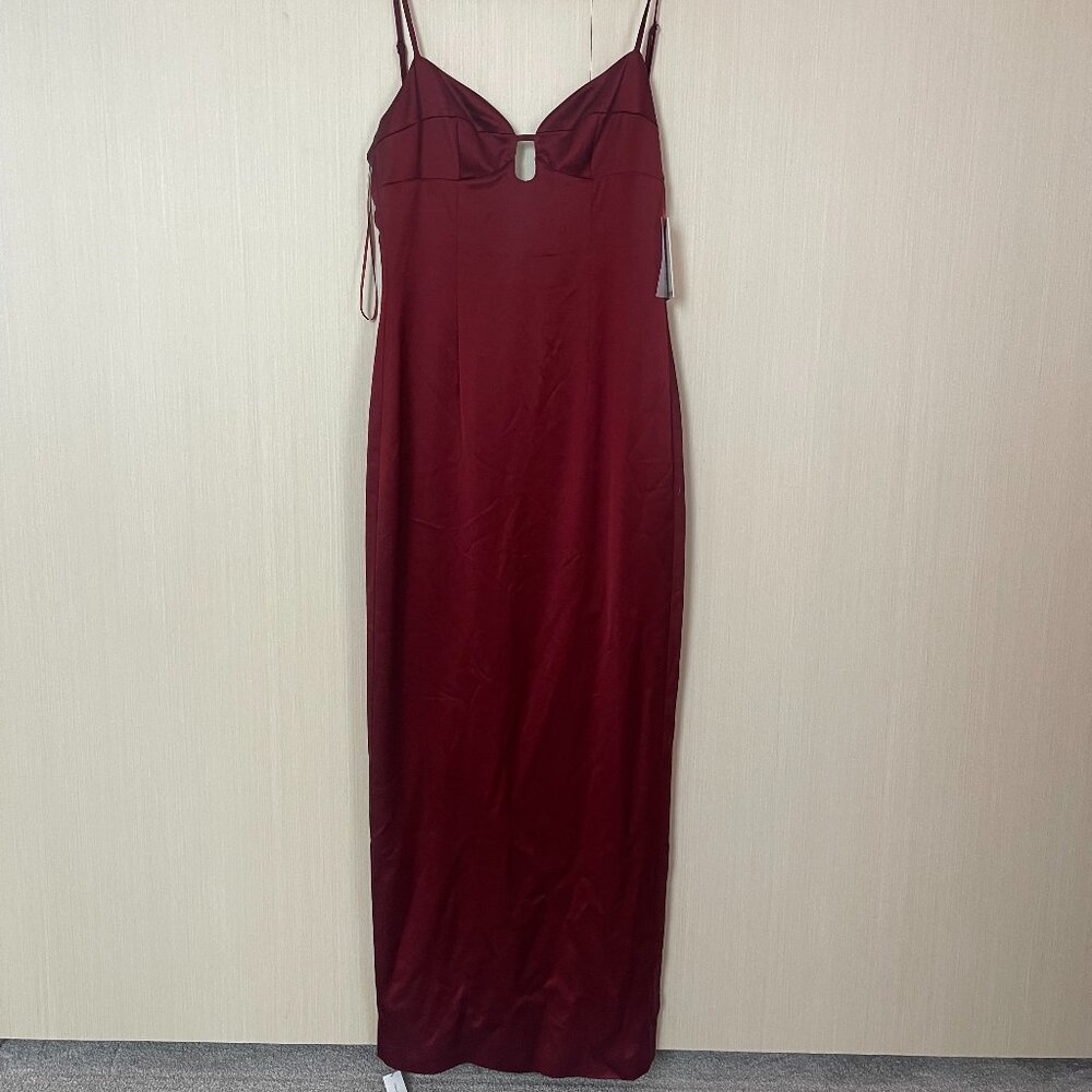 Reformation Sathia Satin Dress